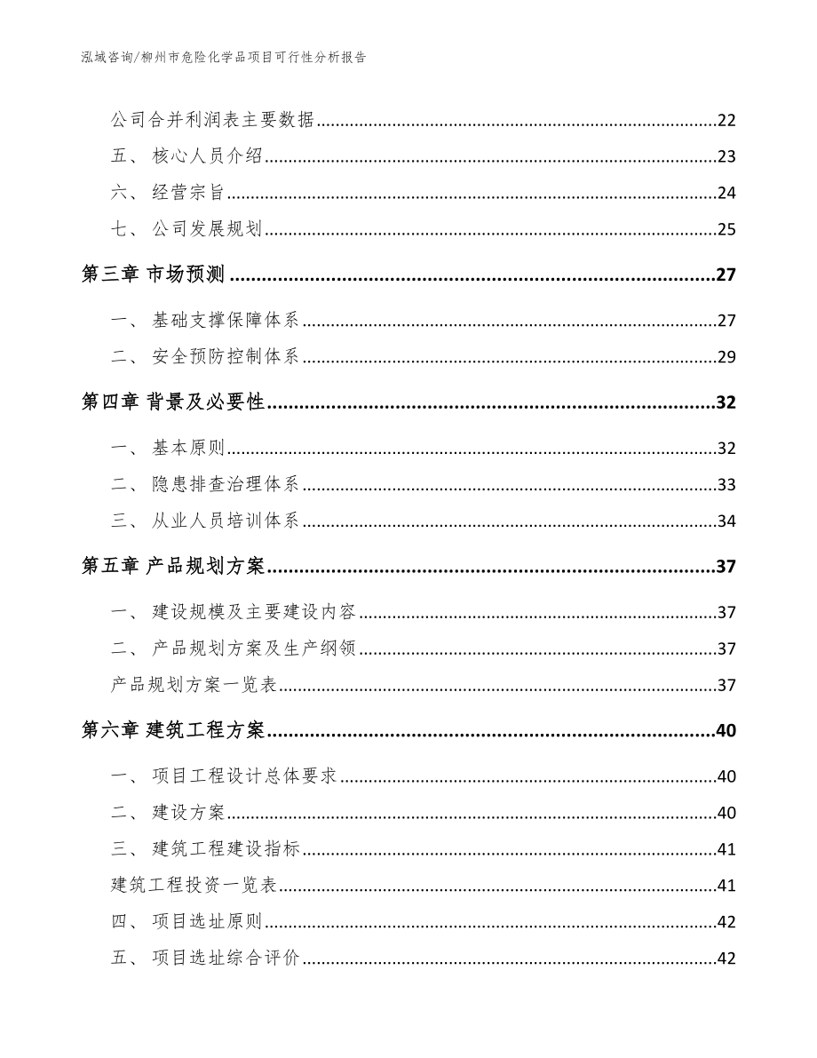 柳州市危险化学品项目可行性分析报告_第3页