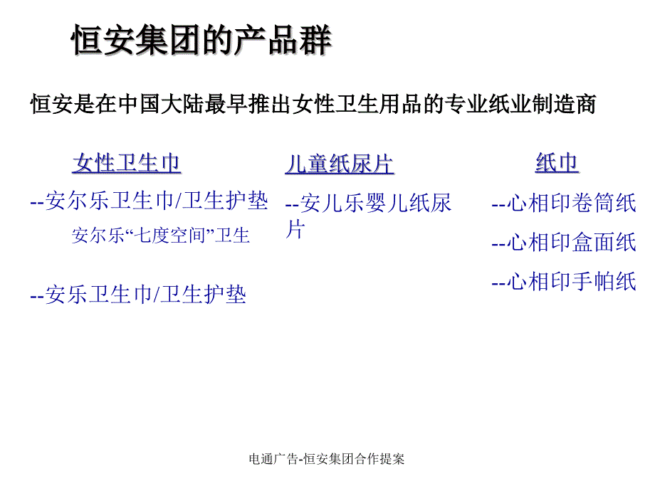 电通广告恒安集团合作提案课件_第4页