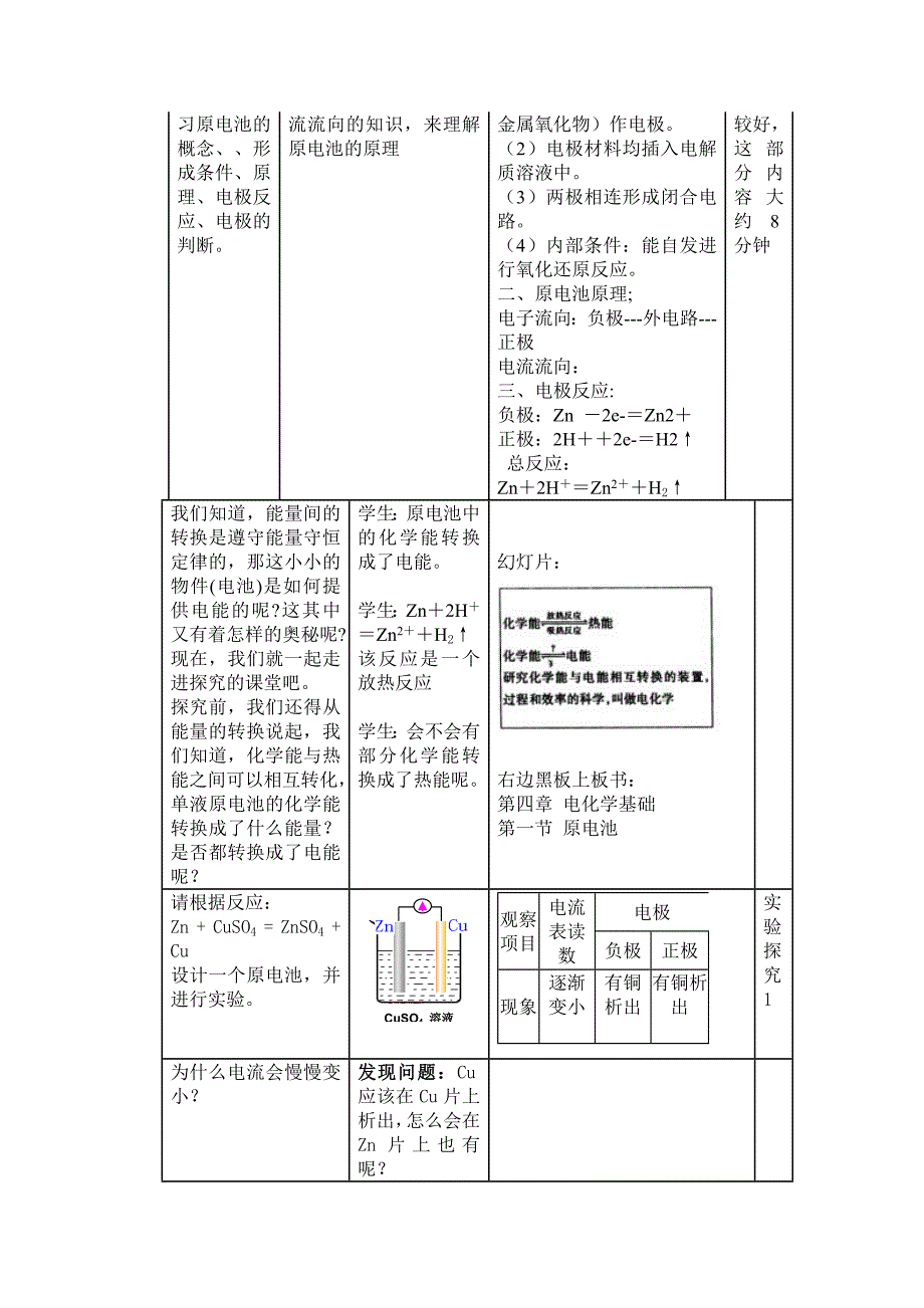 选修4原电池教学设计（浏阳田家炳中学周悟升）.doc_第2页