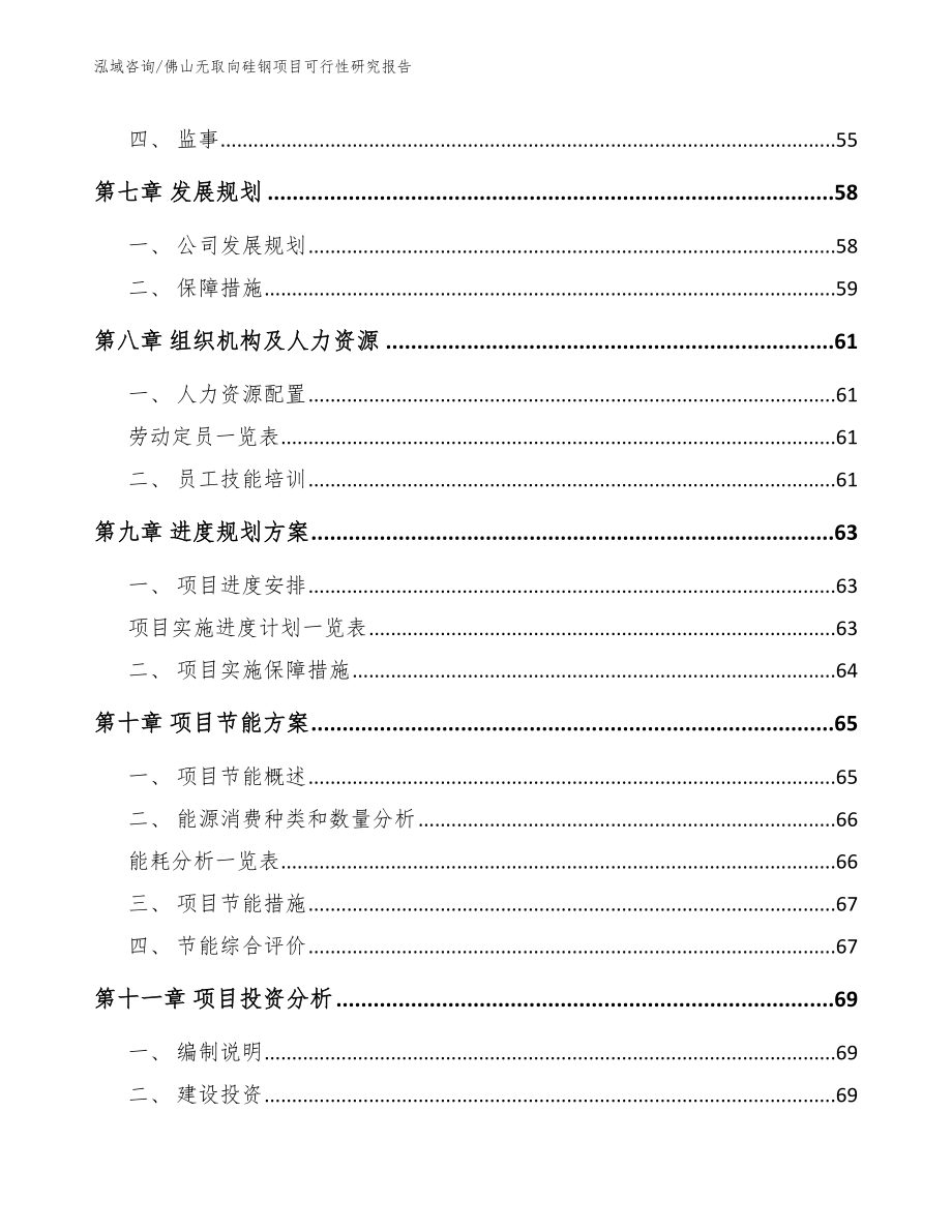 佛山无取向硅钢项目可行性研究报告【范文模板】_第4页