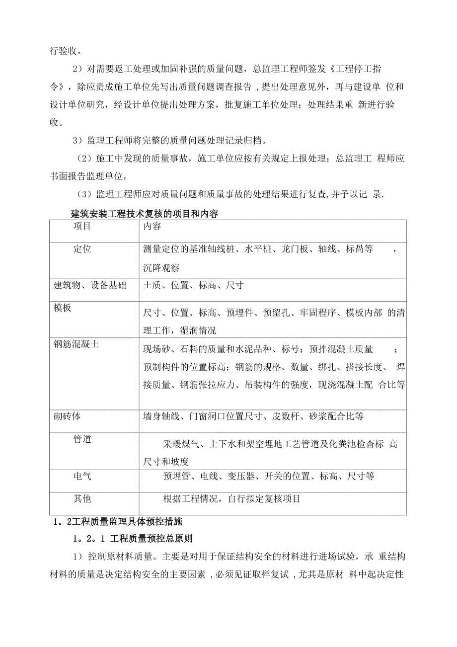 监理工作实施主动控制和动态管理的方案及手段_第5页