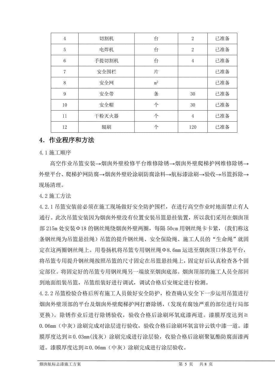 烟囱标漆施工技术措施2.doc_第5页