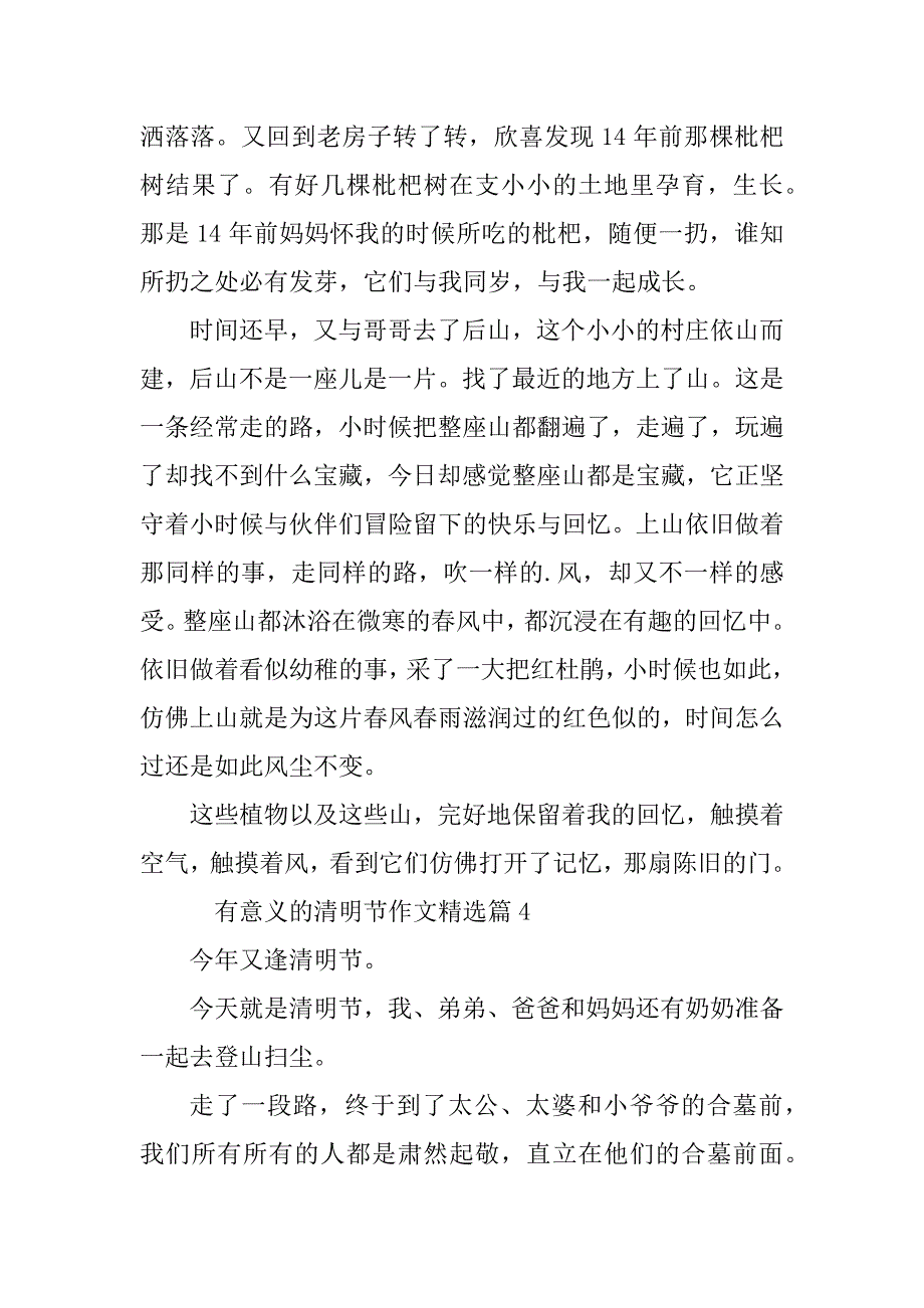 2023年有意义的清明节作文精选_第5页