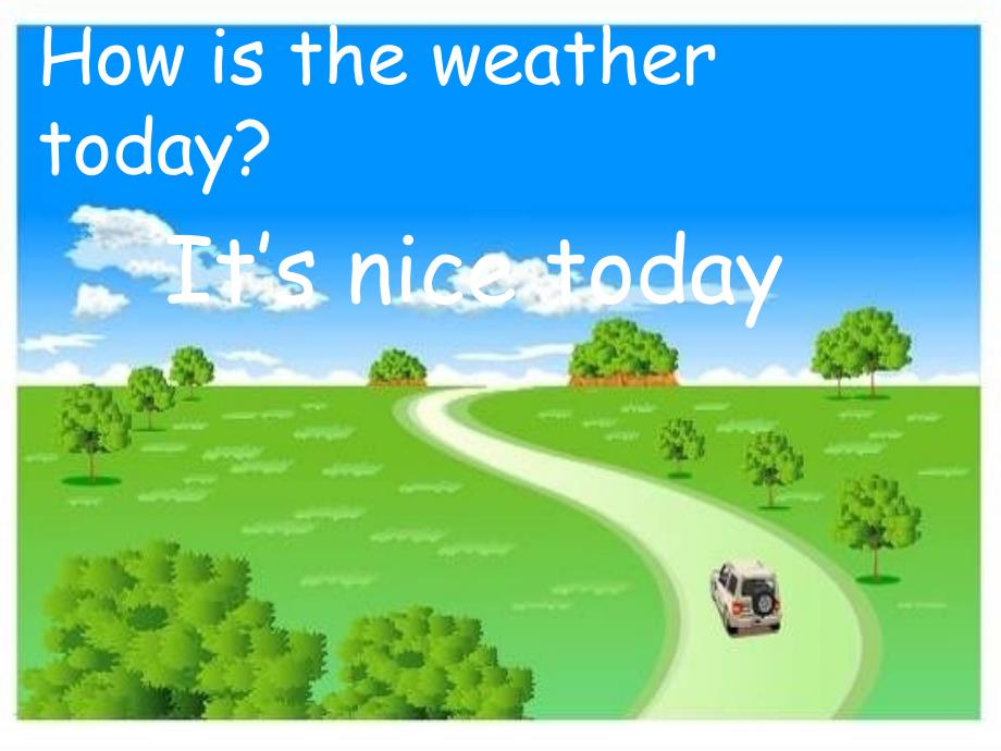 人教新版英语四上Unit4How’stheweathertodayLesson19课件_第3页