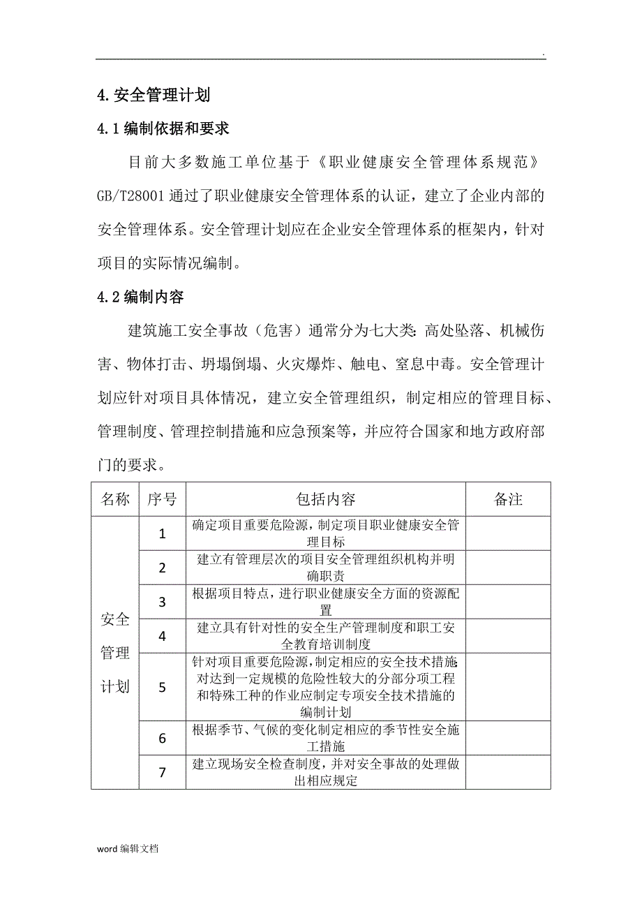 建筑工程主要施工管理计划.doc_第4页