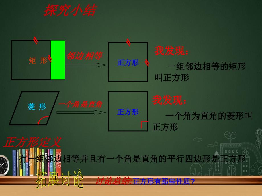 八年级数学下册19.2特殊平行四边形第5课时19.2.3正方形课件人教新课标版课件_第5页