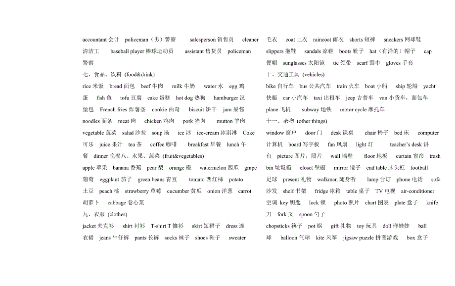 六年级词汇归类.jsp.doc_第2页