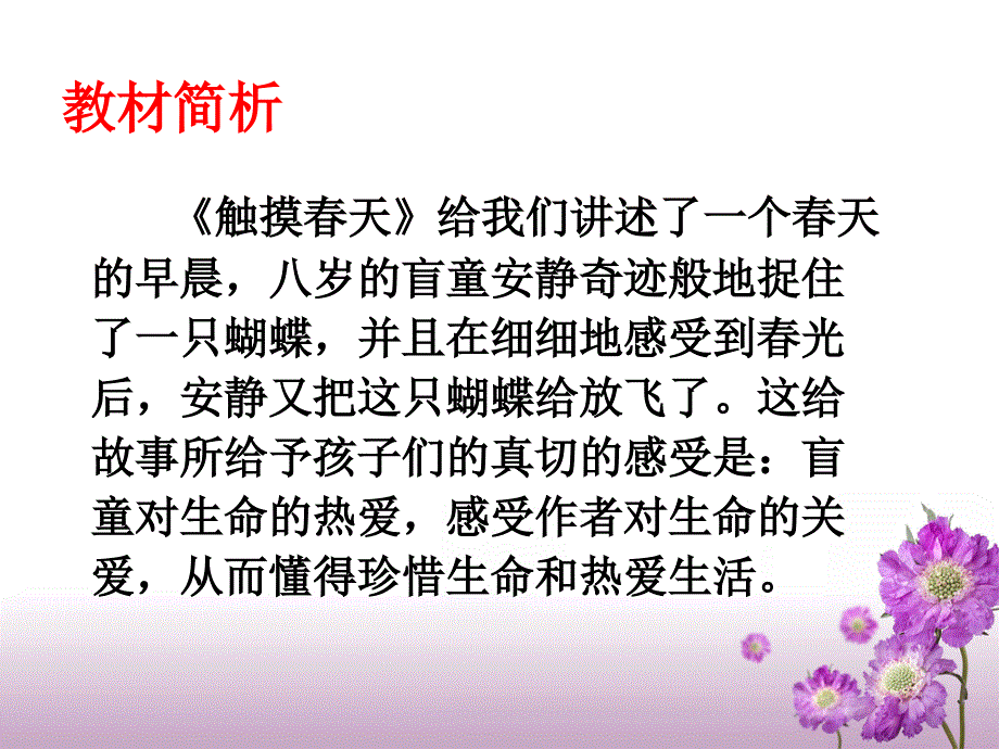 17、《触摸春天》教学课件1_第2页