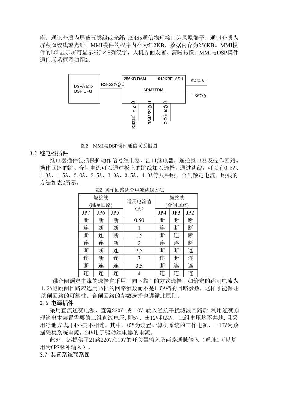 NSP788(V3.0)馈线保护及测控装置技术说明书_第5页