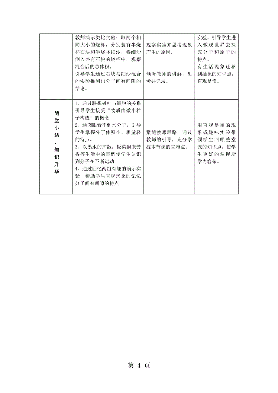 2023年人教九上化学第三单元课题 分子教学设计.doc_第4页