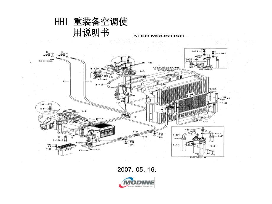 HHI 重装备空调使用说明书_第1页