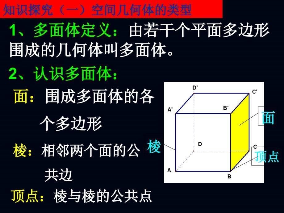 0《空间几何体的结构特征(1)》lei_第5页