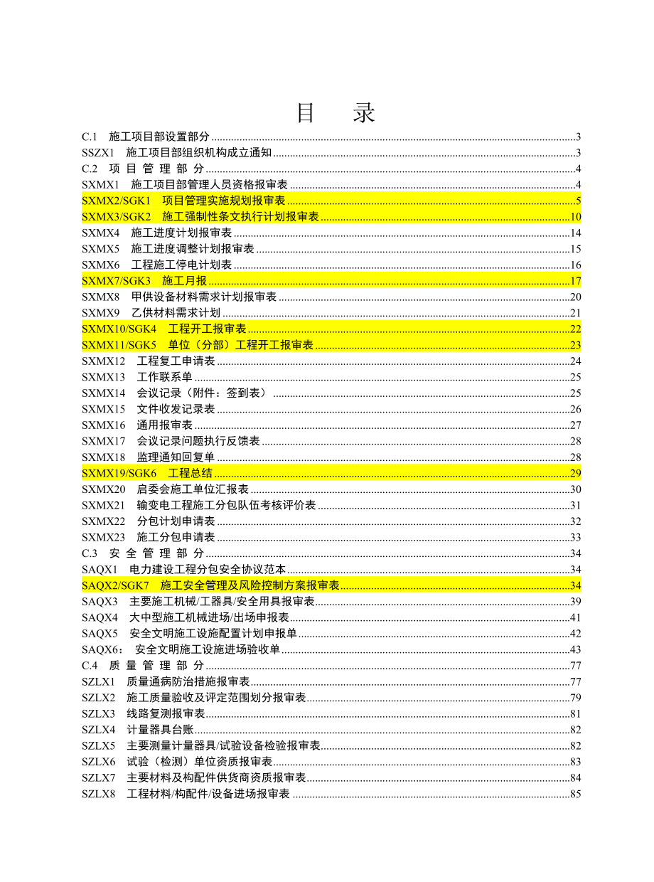 0施工项目部标准化工作手册线路分册0303正文2_第1页