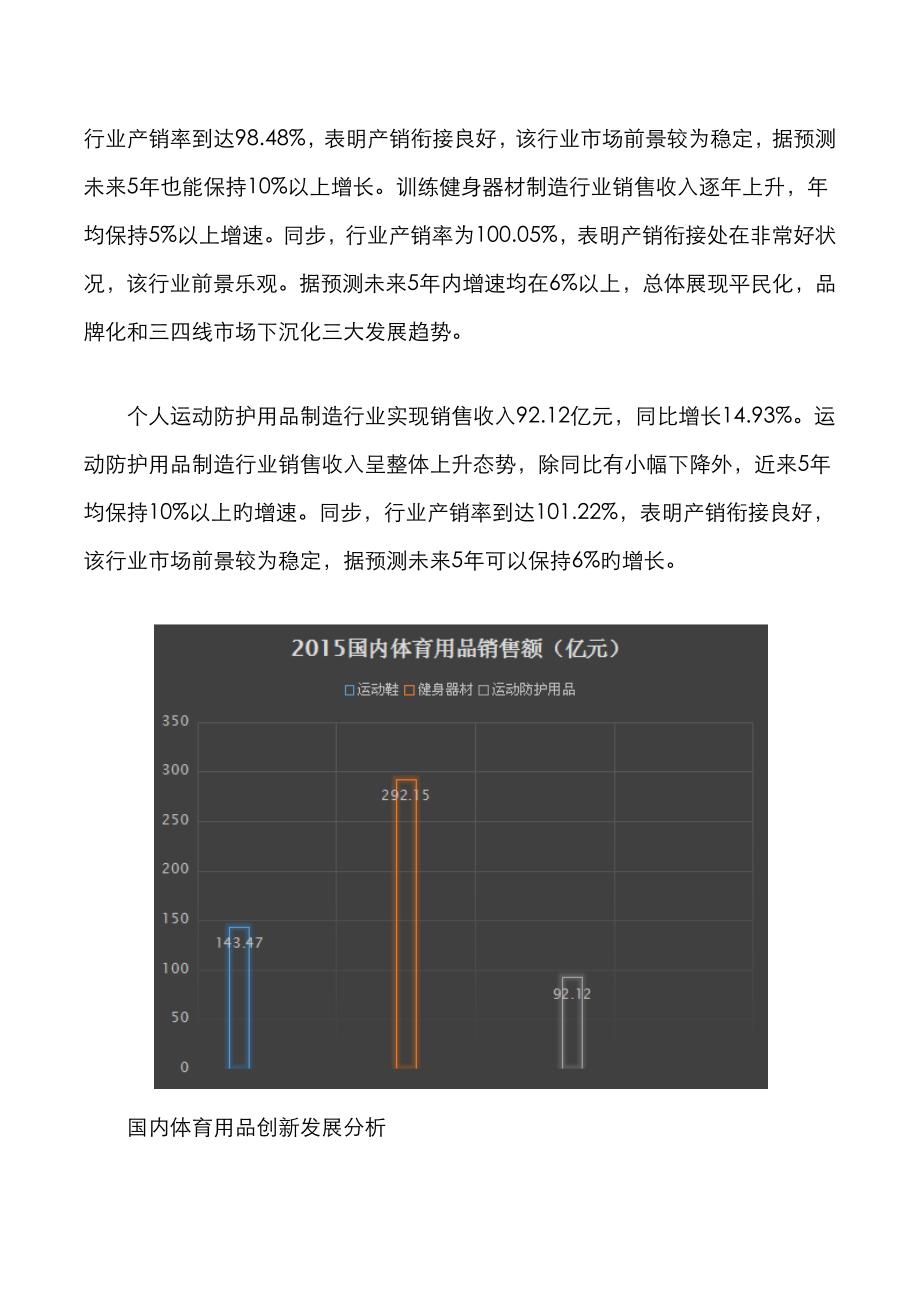 渠道网国内体育用品销售分析及创新发展_第2页