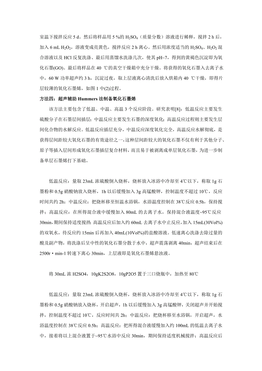 氧化石墨烯的制备方法总结_第2页