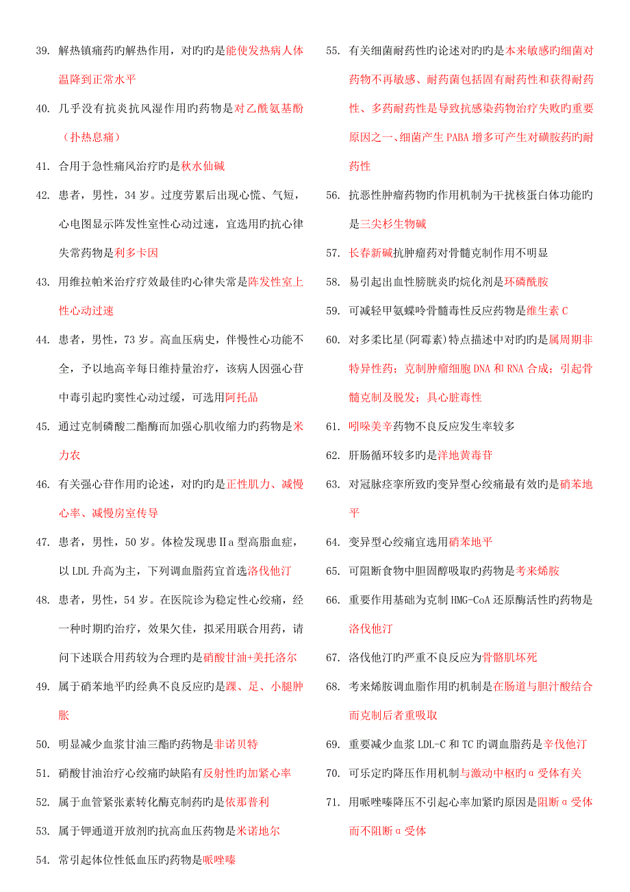 2023年药学中级专业知识知识点_第2页