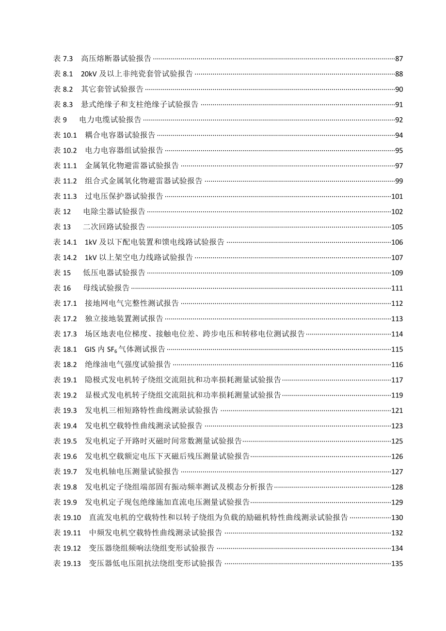 电气设备试验报告的格式_第3页