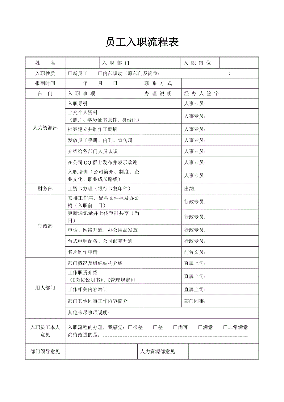 新员工入职流程及表格.doc_第3页