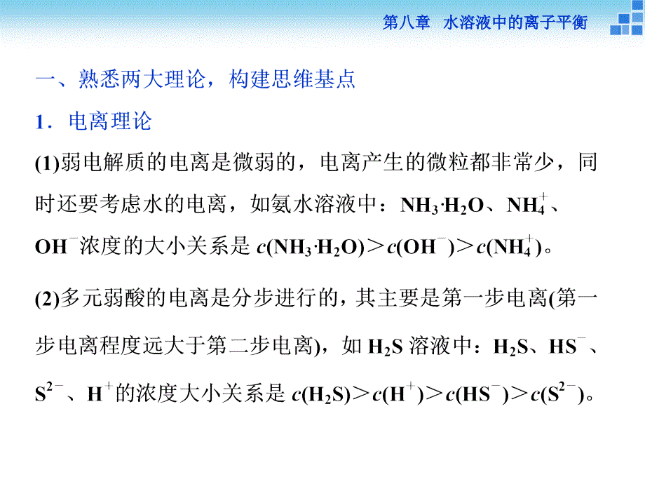 2016届高三化学一轮复习第8章水溶液中的离子平衡-常考专题讲座_第2页