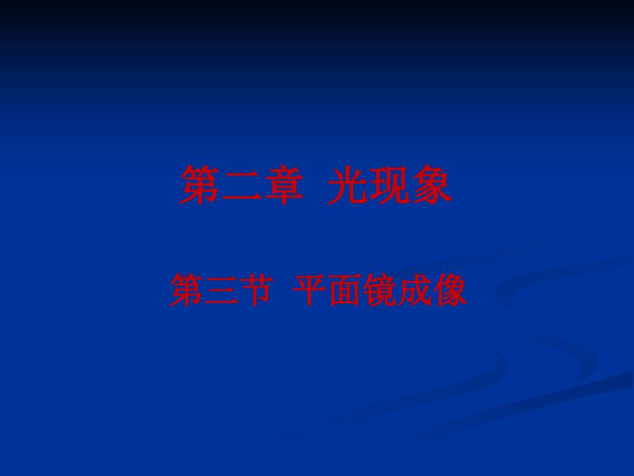 23平面镜成像课件_第1页