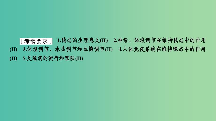 2019年高考生物二轮复习 第1部分 专题突破 第10讲 人体稳态与免疫调节课件.ppt_第2页