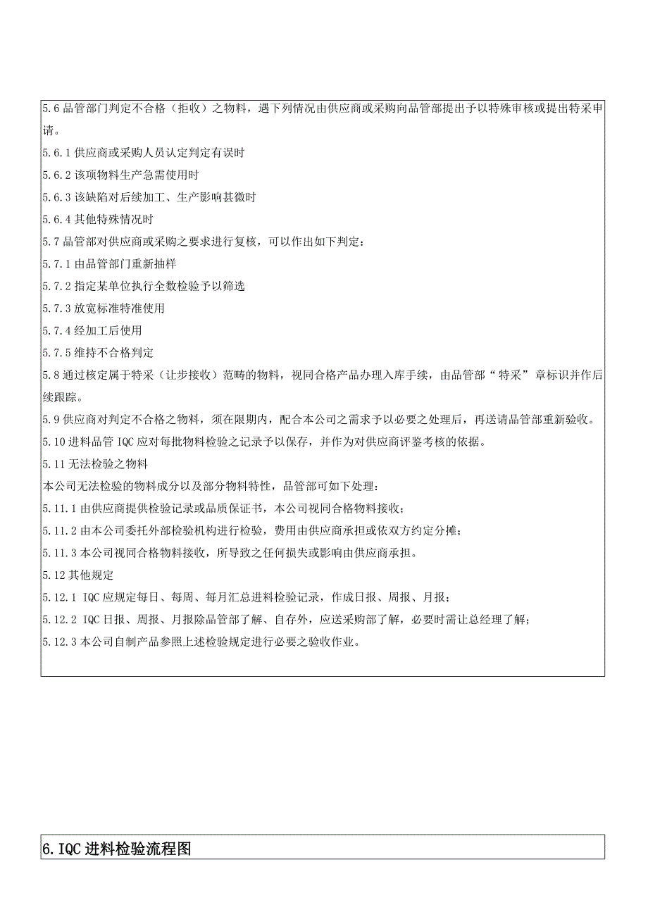 IQC来料检验规范标准书(最全分类)_第3页