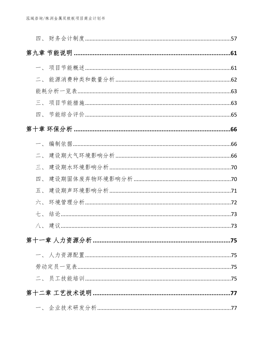 株洲金属双极板项目商业计划书_第3页