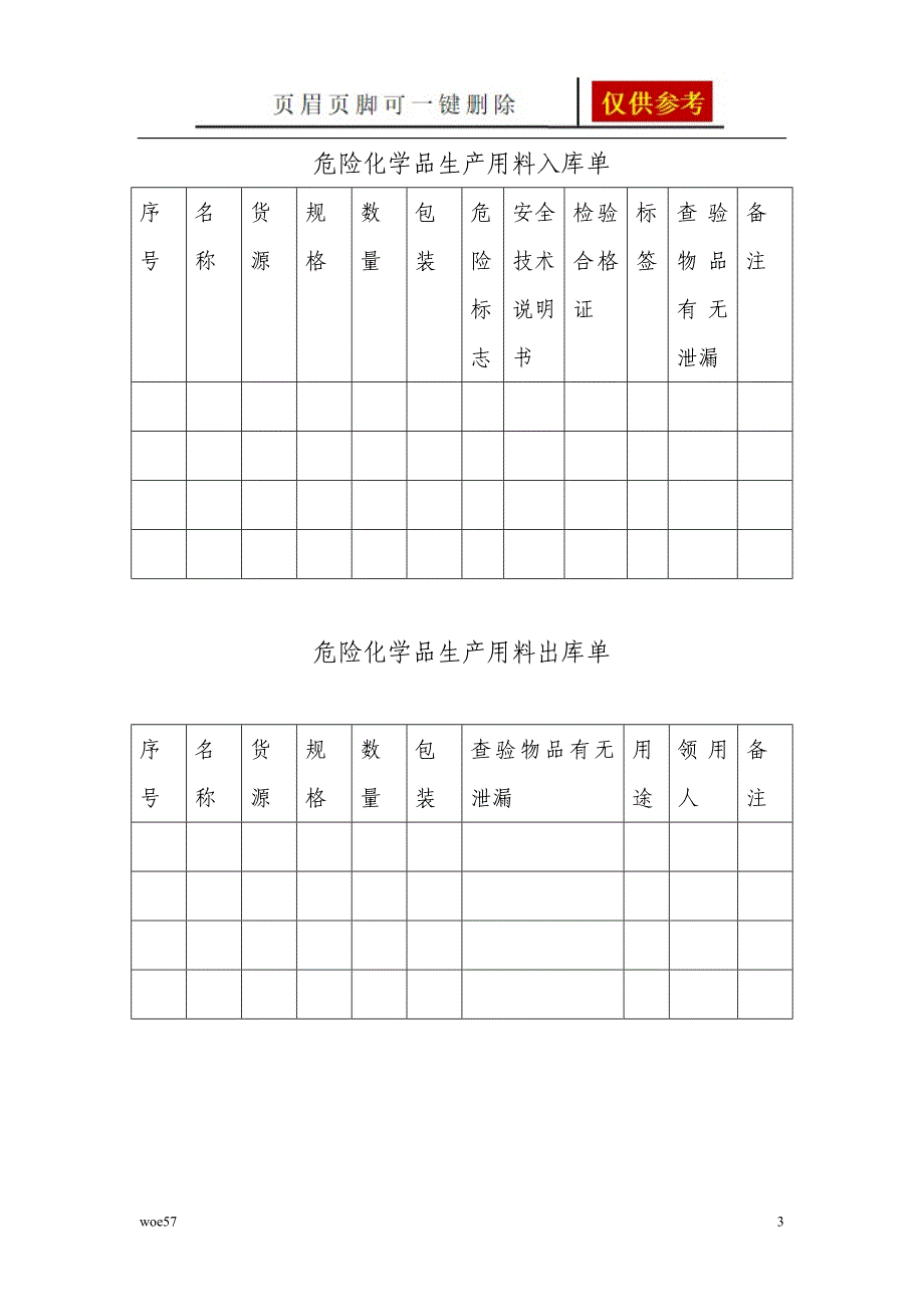 危化品出入库管理制度优质材料_第3页