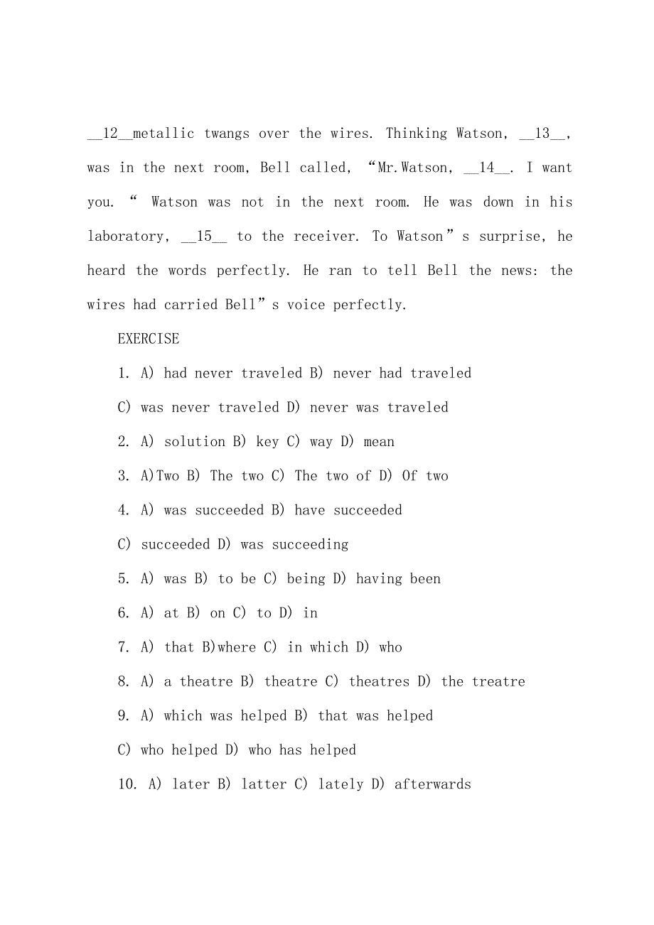 2022年职称英语卫生类完型填空练习一.docx_第2页