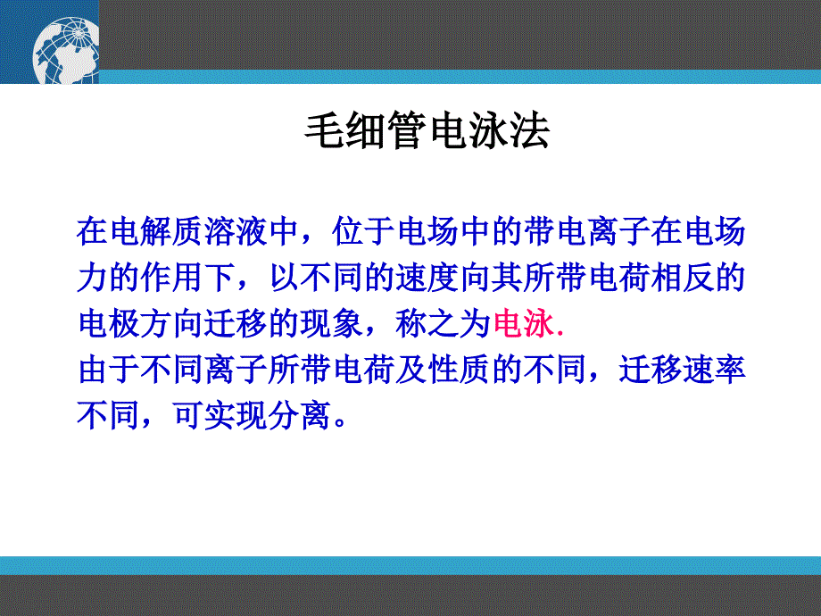 毛细管电泳法_第1页