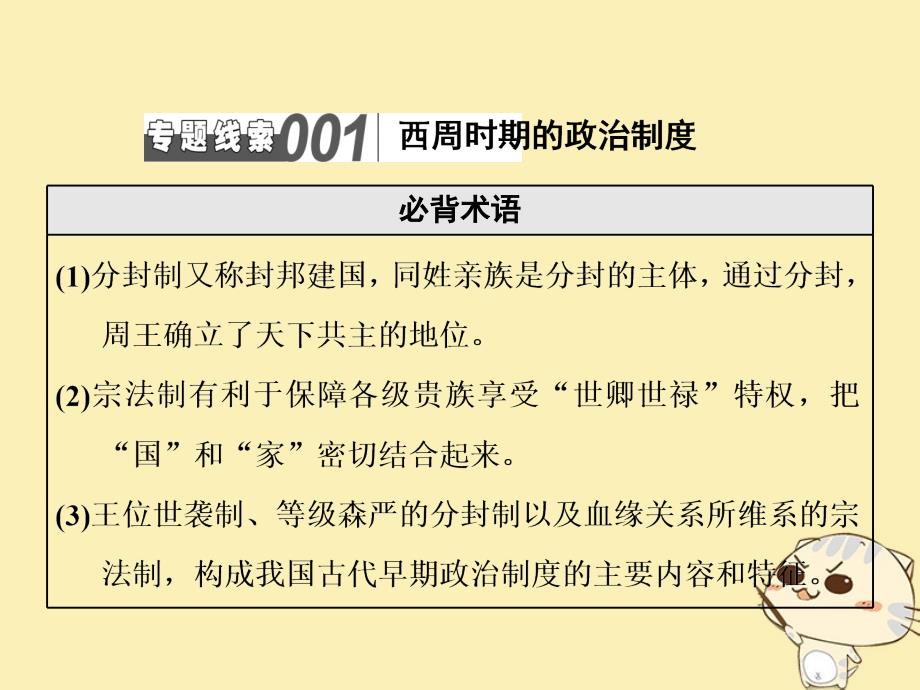 （江苏专用）2020版高考历史大一轮复习 晨背板块一 专题纵向串珠成链课件 人民版_第2页