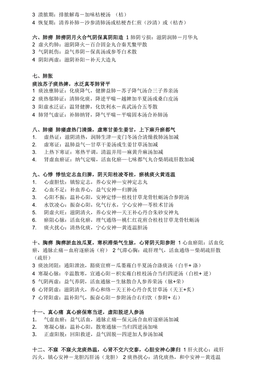 中医执业医师考试必背中医内科学整理_第2页