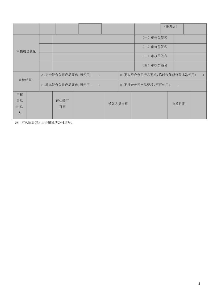 服饰有限公司成衣供应商评估流程.docx_第5页