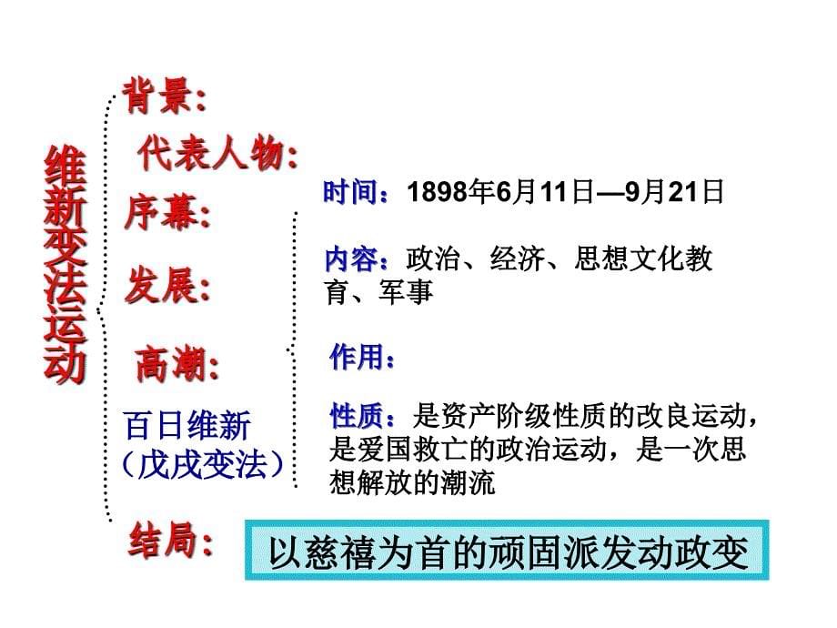 考点25、26、27戊戌变法、辛亥革命、新文化运动、五四运动_第5页