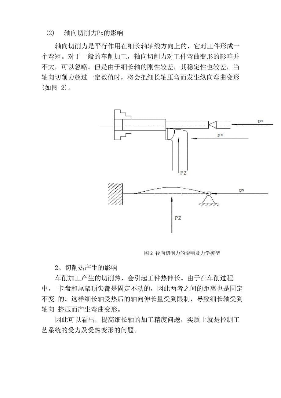 论文细长轴的加工技术方法_第5页