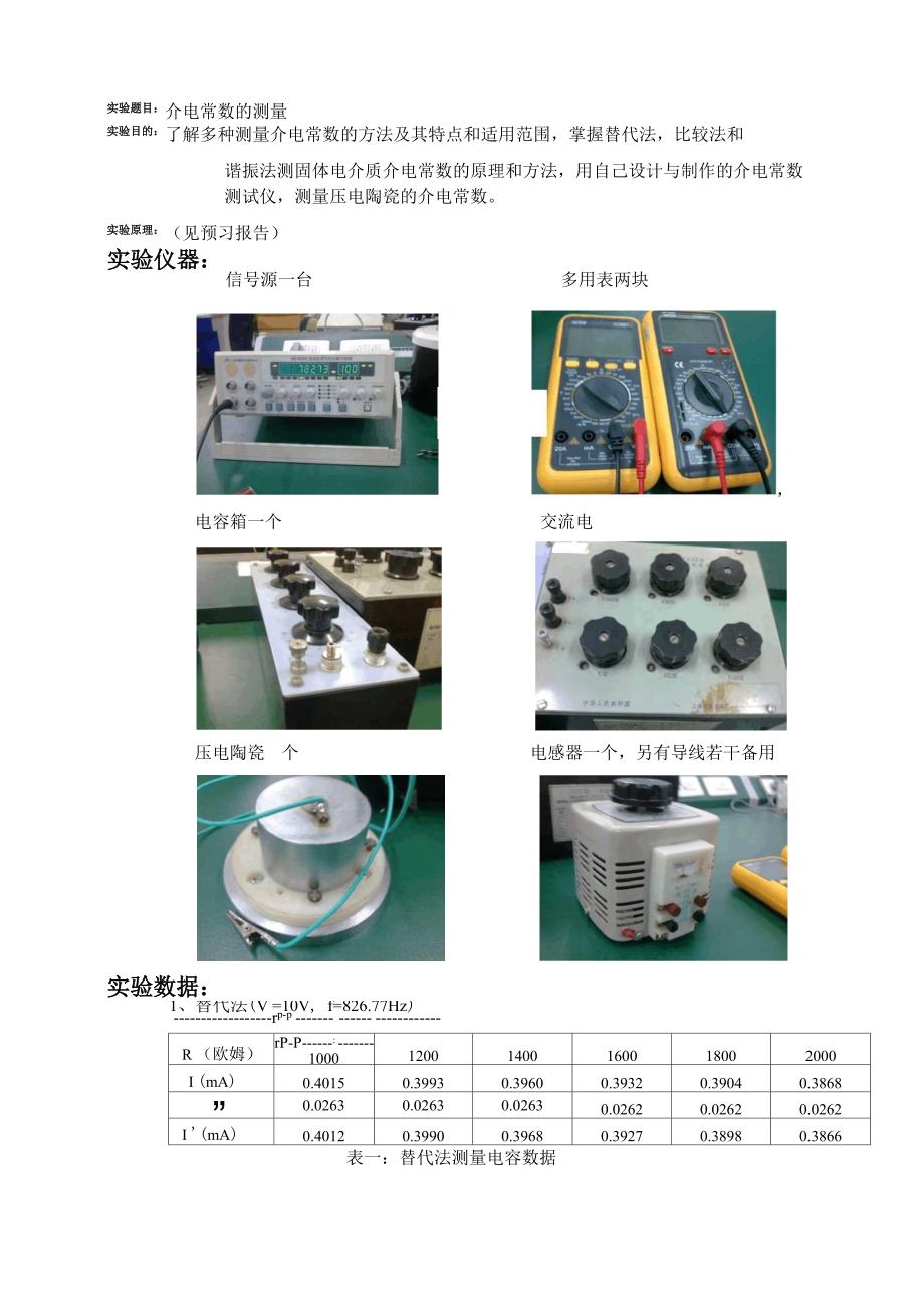 介电常数的测量_第1页