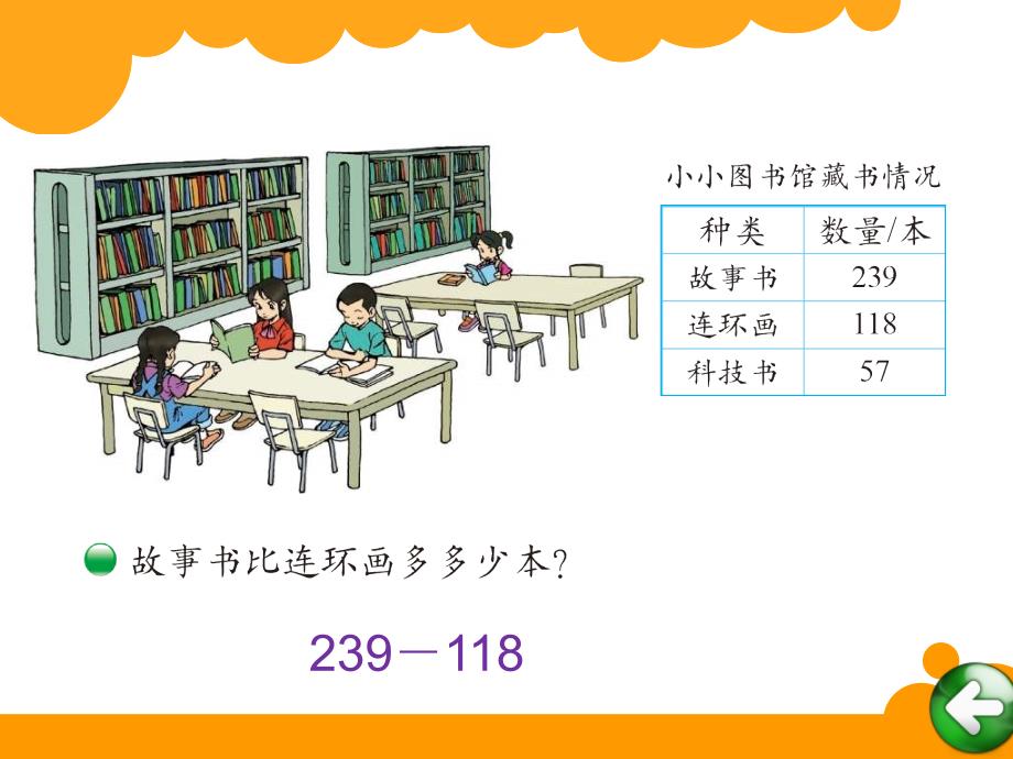 北师大版小学数学二年级下册第五单元小小图书馆课件课件_第2页