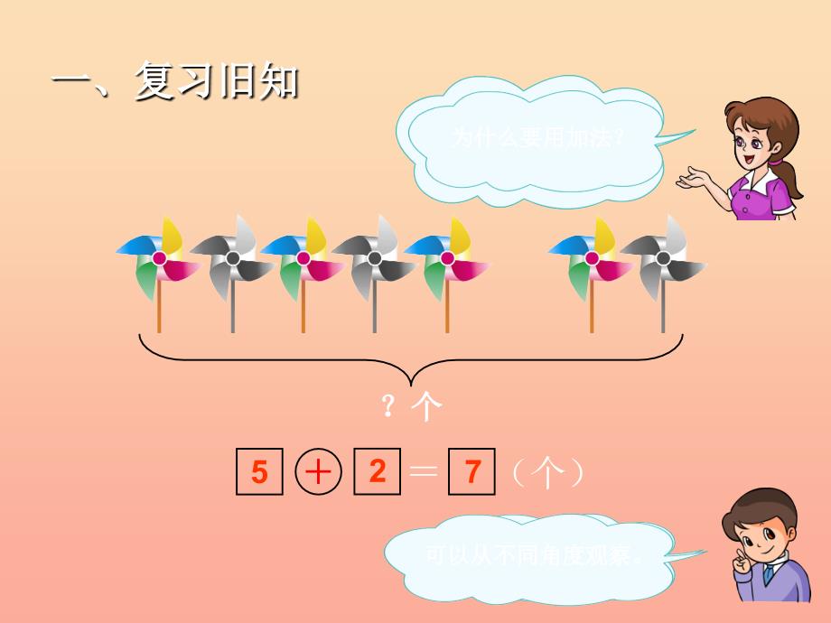 2022一年级数学上册第5单元610的认识和加减法练习十课件新人教版_第2页