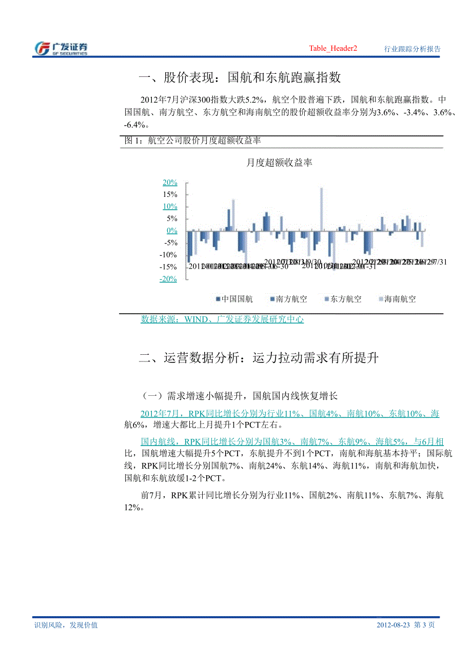 航空运输行业跟踪分析报告：7月运力拉动需求提升票价、油价助力增长0825_第3页