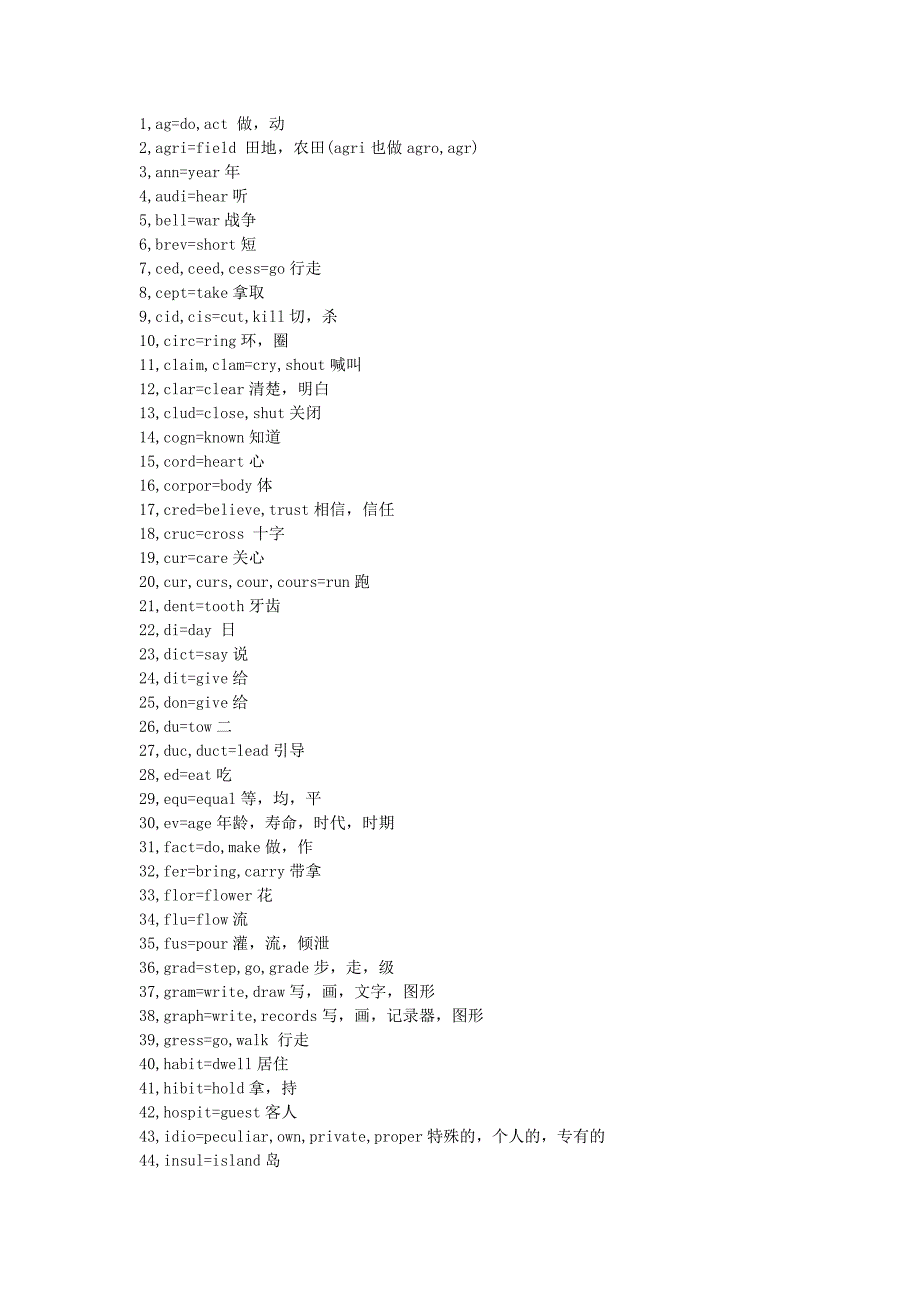 你真的能一眼认出英语单词的意思吗？.doc_第2页