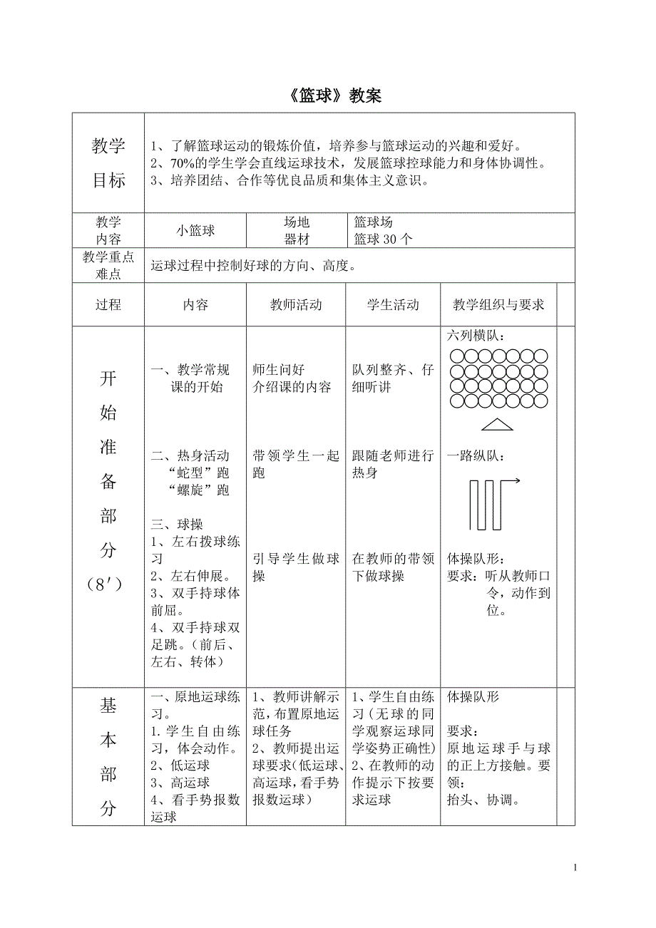 小学篮球教案.doc_第1页