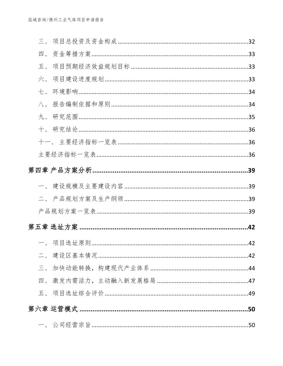 德州工业气体项目申请报告模板_第3页