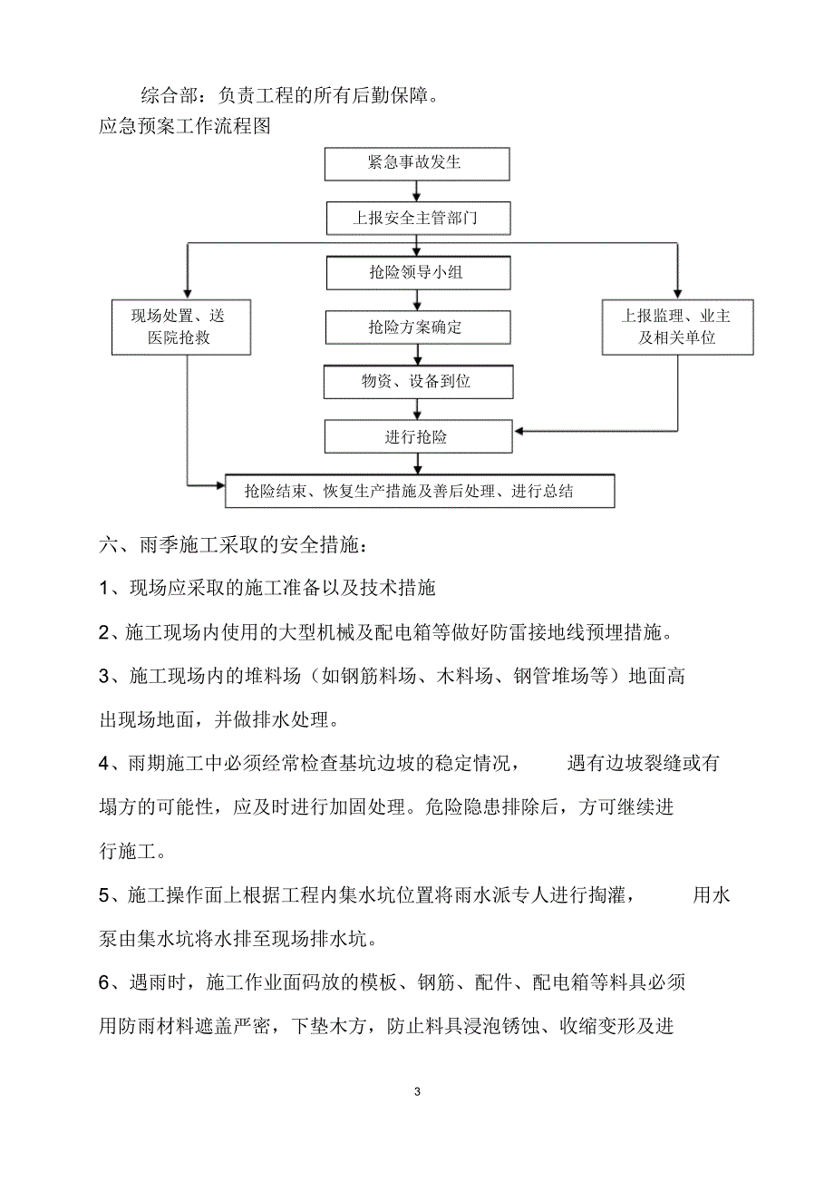 工程项目防汛减灾工作方案-_第4页