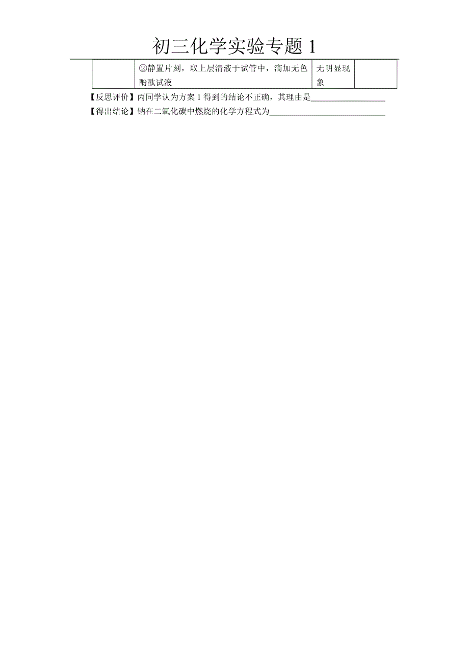 初三化学实验专题1.doc_第3页