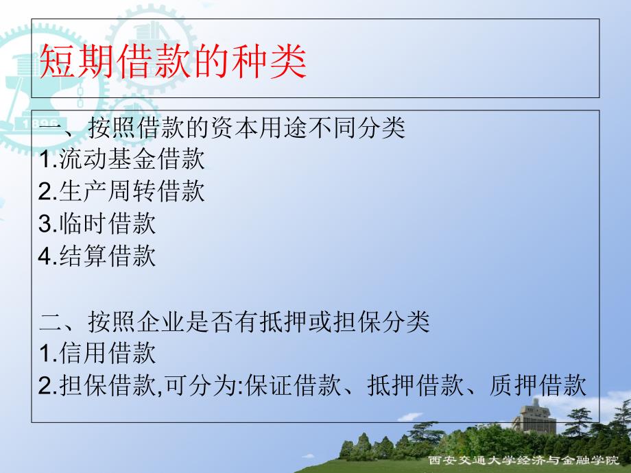 短期负债融资PPT课件_第3页