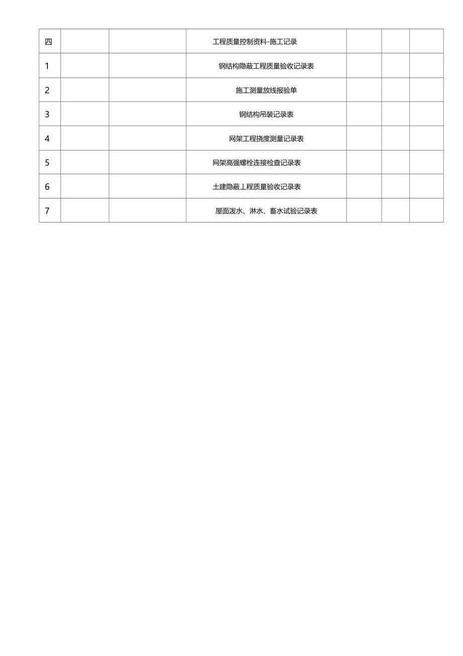 网架验收资料_第5页