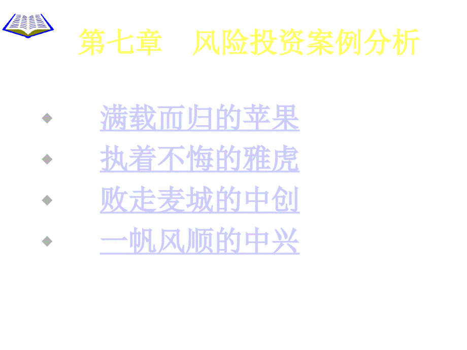 风险投资案例分析精选课件_第4页