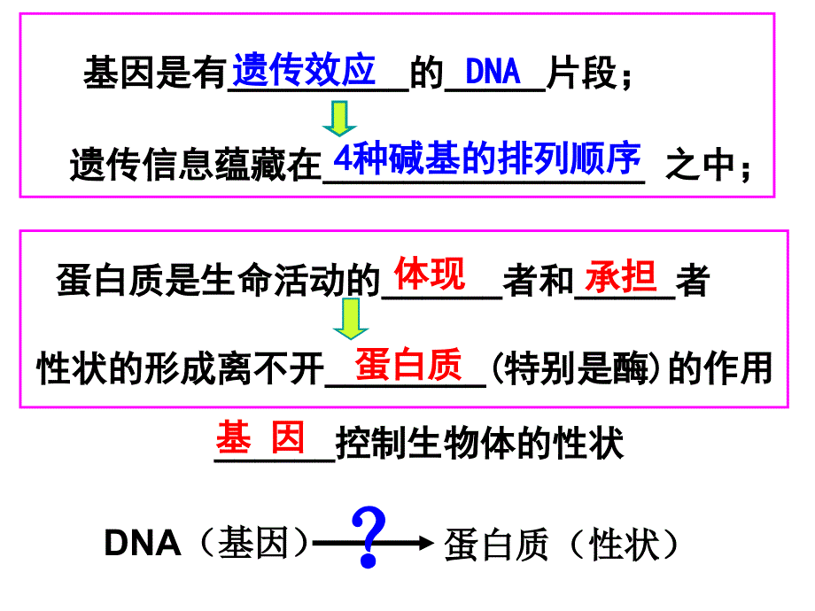 上课用高一生物基因指导蛋白质合成课件_第1页