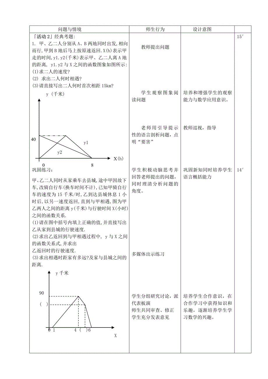 一次函数应用教学设计 (2).doc_第2页