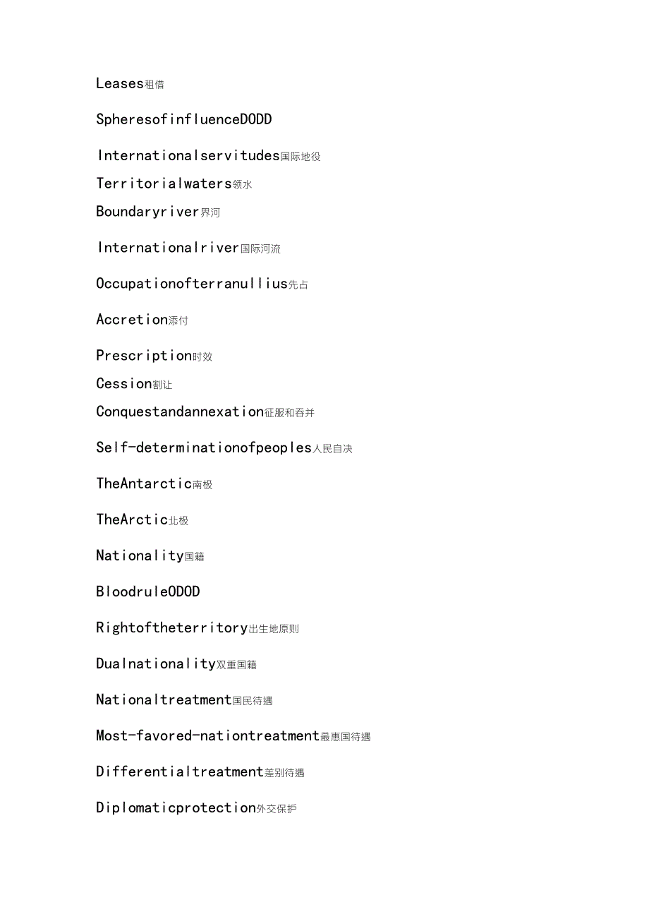 国际法专业词汇_第3页